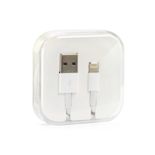 HD4 iPhone Lightning Adat- és töltőkábel fehér BOX