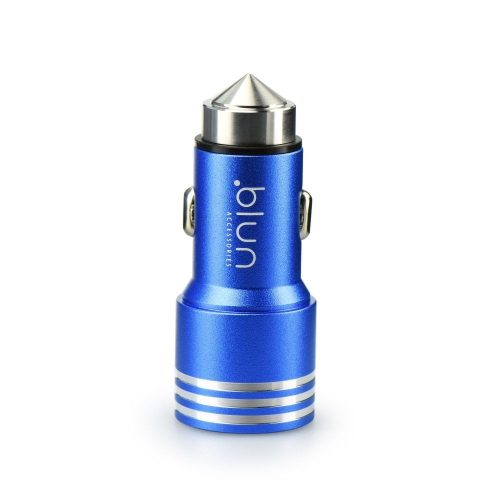 QWE Autós töltő (alumínium) 2 USB 3,1A CC-DAQ02