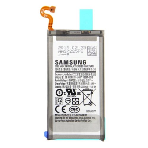 Samsung Galaxy S9 akkumulátor gyári 3000mAh EB-BG960ABE