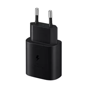   Samsung EP-TA800EBE 25w gyári hálózati töltő Type-C, fekete, eco csomagolásban
