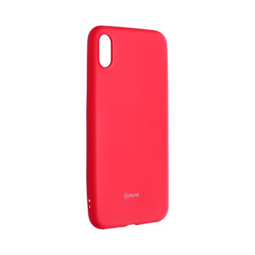 iPhone Xs Max Roar Colorful Jelly hátlap tok rózsaszín
