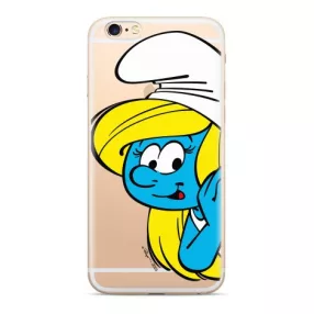   Hupikék törpikék szilikon tok - Smerfy 004 Samsung G975F Galaxy S10 Plus átlátszó (PPCSMURFS2006)