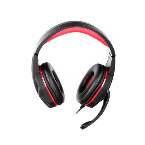 ART Hero fejhallgató gamer mikrofonos fekete/piros