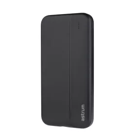   Astrum PB290 10000mAh fekete gyorstöltő ultravékony power bank 2X USB-A (2.1A), 1X Type-C, li-polymer cellákkal 12W