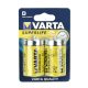 Varta Superlife R20 Zinc elem D 2 darab
