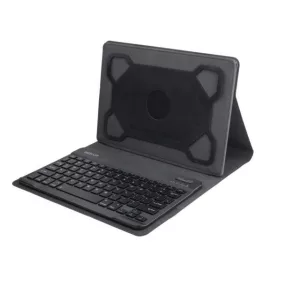   Astrum univerzális tablet tok Bluetooth 3.0 billentyűzettel 9/10col fekete, Android/IOS kompatibilis TB130