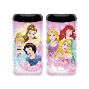   Disney Power Bank - Hercegnő 001 2.1A 1xUSB 6000mAh pink (DPBPRINCE001) 10W