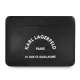 Karl Lagerfeld Saffiano RSG Embossed fekete laptop táska 16col (KLCS16RSGSFBK)