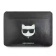 Karl Lagerfeld Choupette Head Embossed fekete laptop táska 16col (KLCS16CHBK)