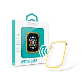   Apple Watch szilikon védőtok - Devia Luminous Series Shockproof Case For iWatch - 41 mm - golden