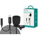 Devia univerzális vezetékes mikrofon - Lightning - Devia Smart Series Wired     Microphone - fekete