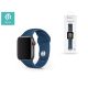Apple Watch lyukacsos sport szíj - Devia Deluxe Series Sport Band - 42/44/45/49 mm -  blue