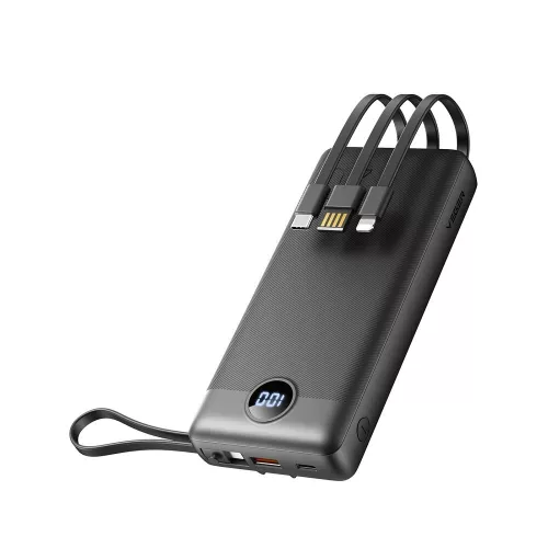 VEGER C20 (VP2047) POWER BANK 20000MAH FEKETE