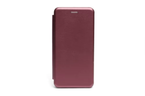 ÍVELT MÁGNESES NOTESZ TOK SAMSUNG GALAXY A12 A125F BORDÓ