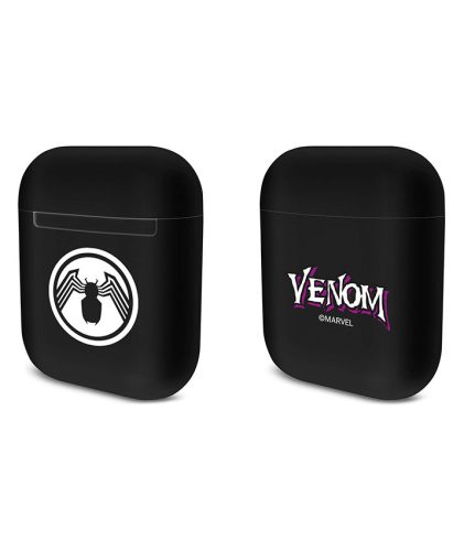 Marvel Venom 001 Apple AirPods tok fekete (MEPCVENOM001)
