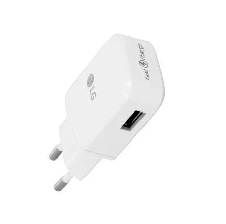 LG gyári hálózati fehér gyors töltőfej 1,8A (MCS-H05ER , MCS-H06EA) 9W