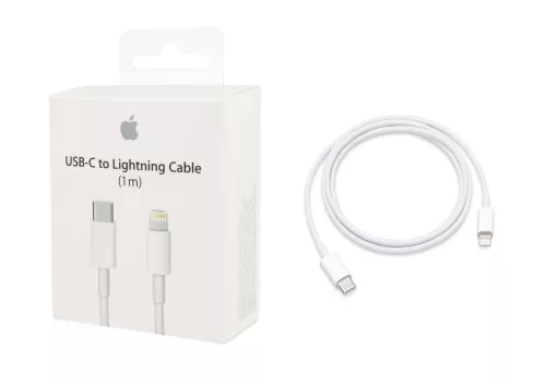 Bliszteres Apple Lightning (8Pin) - Type-C gyári adatkábel 8pin 1 méter (MM0A3ZM/A)