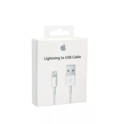 Apple A1480 USB - Lightning (8Pin) gyári adatkábel (MXLY2ZM/A) dobozos