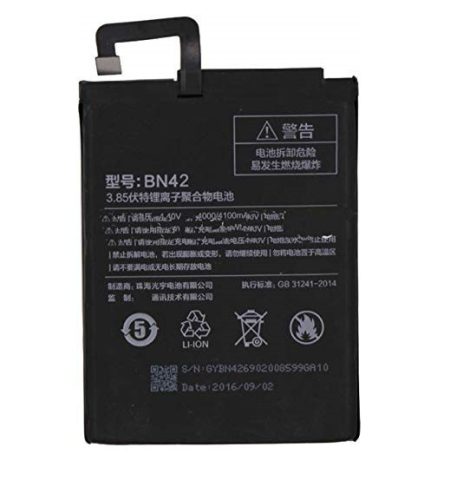 Xiaomi BN42 gyári akkumulátor 4000mAh (Redmi 4)