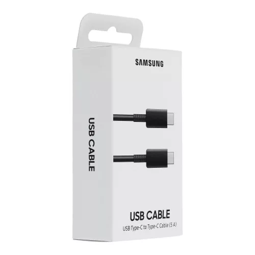 Samsung Type C Type C Adat- és töltőkábel EP-DN975BBEGWW 5A fekete