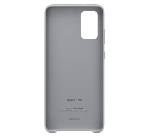 Samsung Galaxy S20 Plus (G985) gyári Kvadrat Cover szövet tok EF-XG985 szürke