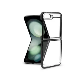   Samsung SM-F731 Galaxy Z Flip 5 5G hátlap - Focus Case - fekete/átlátszó