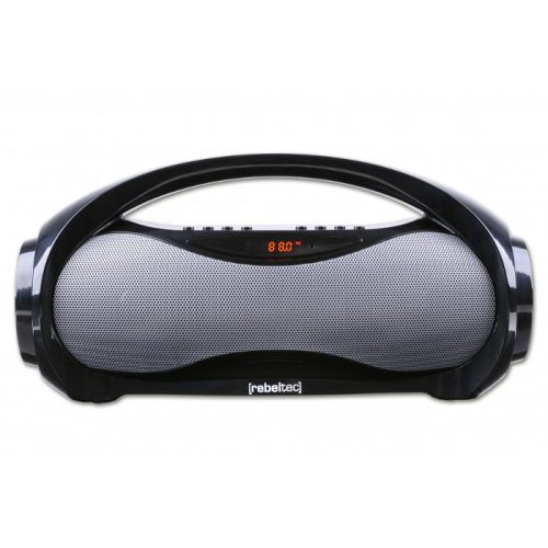 Rebeltec Soundbox 320-boombox vezeték nélküli Bluetooth hangszóró BT / FM / USB szürke/fekete