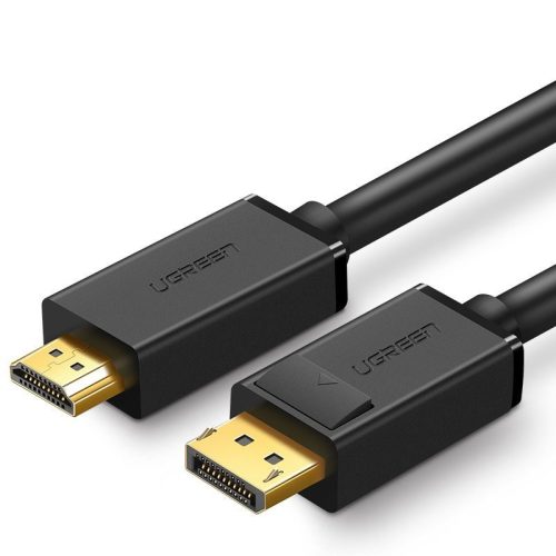 "UGREEN DP101 DisplayPort - HDMI kábel FullHD 3m (fekete) "