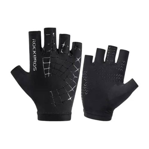 Bicycle Half finger glove Rockbros S202BKL (black)