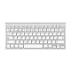 Omoton KB088 Wireless iPad keyboard with tablet holder (silver)