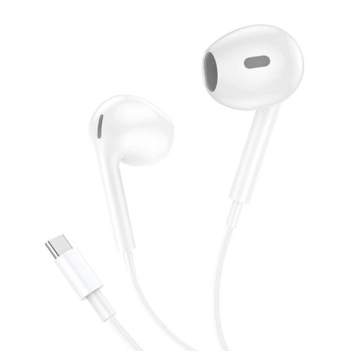 Słuchawki przewodowe Foneng T61 Typ C (białe)