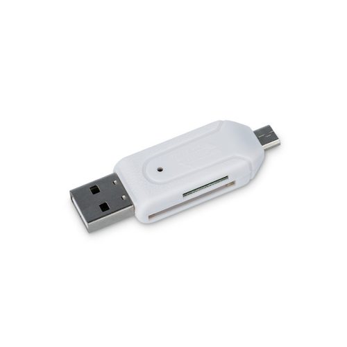 Forever USB OTG Micro SD / SD kártya olvasó USB és Micro USB csatlakozóval