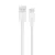 Xiaomi fehér gyári USB - Type-C gyorstöltő adatkábel 1m 6A