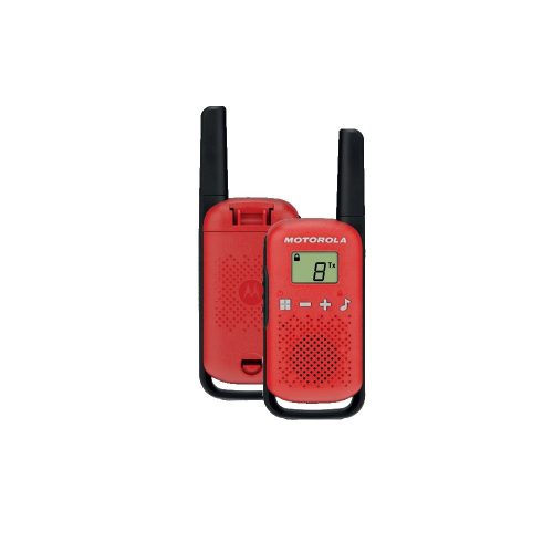 Motorola Talkabout T42 adó-vevő készülék két darabos csomag piros