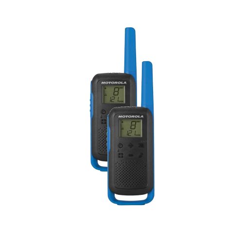 Motorola Talkabout T62 adó-vevő készülék két darabos csomag töltővel kék