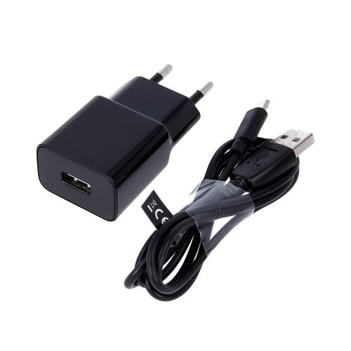 Maxlife MXTC-01 Hálózati töltő Micro USB kábellel 1A fekete