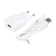 Maxlife MXTC-01 Hálózati töltő iPhone Lightning kábellel 2.1A fehér