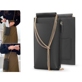   ROAR univerzális vállra akasztható mobiltelefon táska - ROAR Smart Mini Cross   Bag - fekete