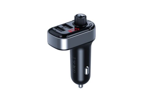 XO BCC10 SZIVARGYÚJTÓS (AUTÓS) TÖLTŐVÉG 3.1A + FM TRANSMITTER FEKETE
