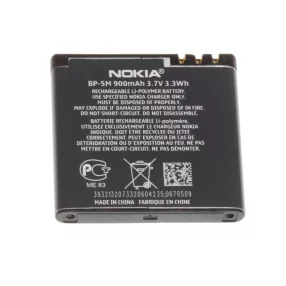   Akkumulátor (eredeti) Nokia 5700 / 7390 / 8600lun / 6110nav Li-Polymer 900 mAh BP-5M