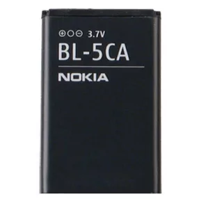  Akkumulátor (eredeti) Nokia 1110 / 1111 / 1112 / 1200 / 1208 / 1209 / 1680 classic Li-Ion 700 mAh BL-5CA (csomagolás nélküli)