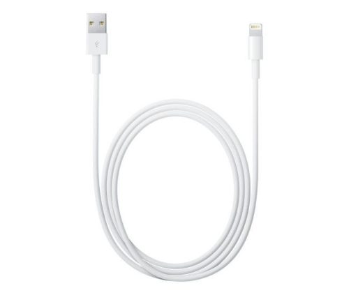 Apple iPhone Lightning Adat- és töltőkábel MD818ZM/A 1 méter gyári (ECO csomagolás)