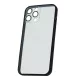 Color Edge - Apple iphone 12 Pro 2020 (6.1) átlátszó tok fekete kerettel