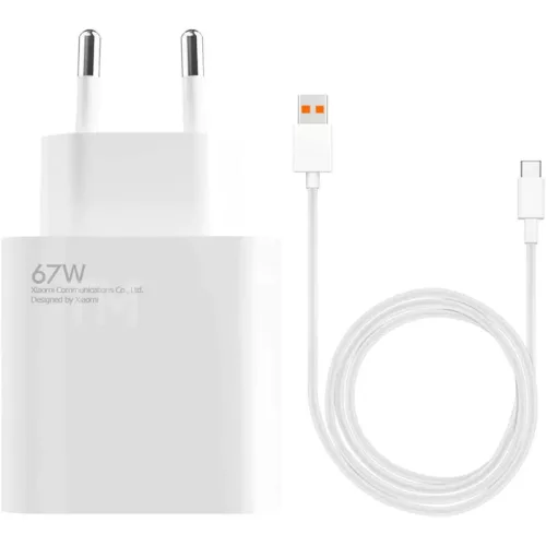Xiaomi MDY-12-EH gyári hálózati fehér gyors (Turbo) töltőfej 3,25A 67W