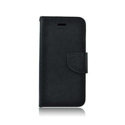 Fancy Xiaomi Redmi A1 / A2 oldalra nyíló mágneses könyv tok szilikon belsővel fekete