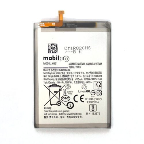Samsung N980/N981 (Galaxy Note 20 4G/5G) EB-BN980ABY akkumulátor 4300mAh