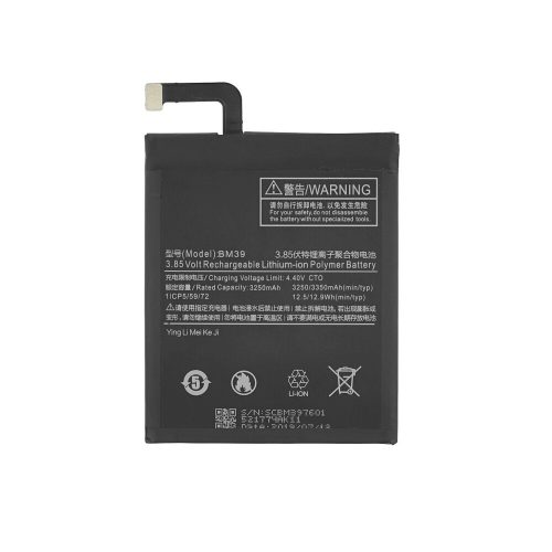 Xiaomi Mi 6 akkumulátor Li-Poly 3350mAh BM39 (ECO csomagolás)