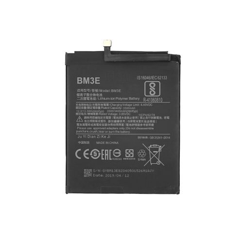 Xiaomi Mi 8 akkumulátor Li-Poly 3400mAh BM3E (ECO csomagolás)