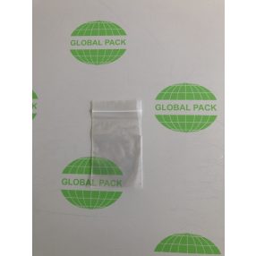 Simítózáras 8x12 cm átlátszó PE / 100db