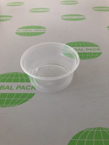 Hagner kerek doboz átlátszó 250 ml PP mikrózható / 100db